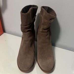 Vince Camuto Brown Ankle Booties